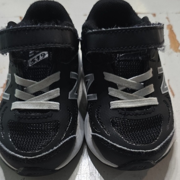 Kids Black Sneakers - Picture 1 of 5
